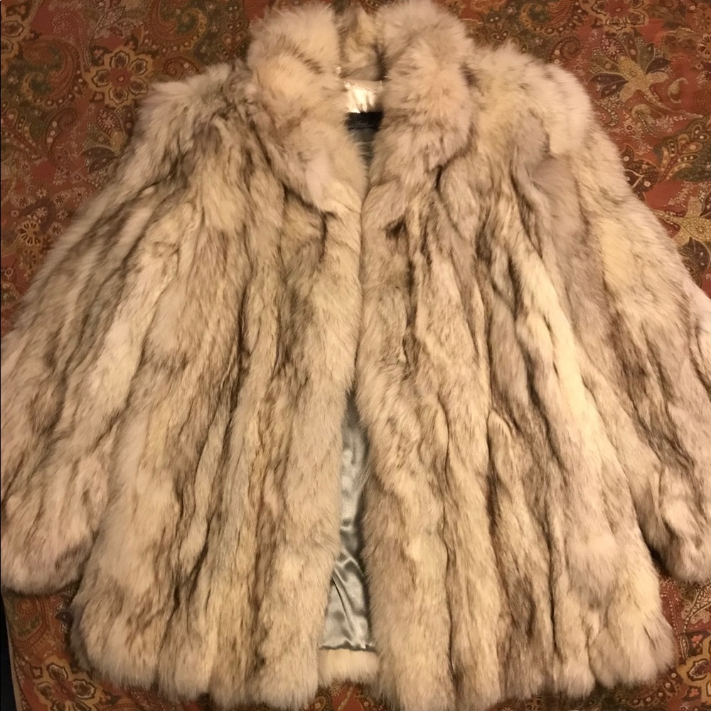 Authentic Fox Fur Coat
